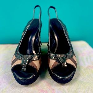 Burberry Wedges size 8 (US)